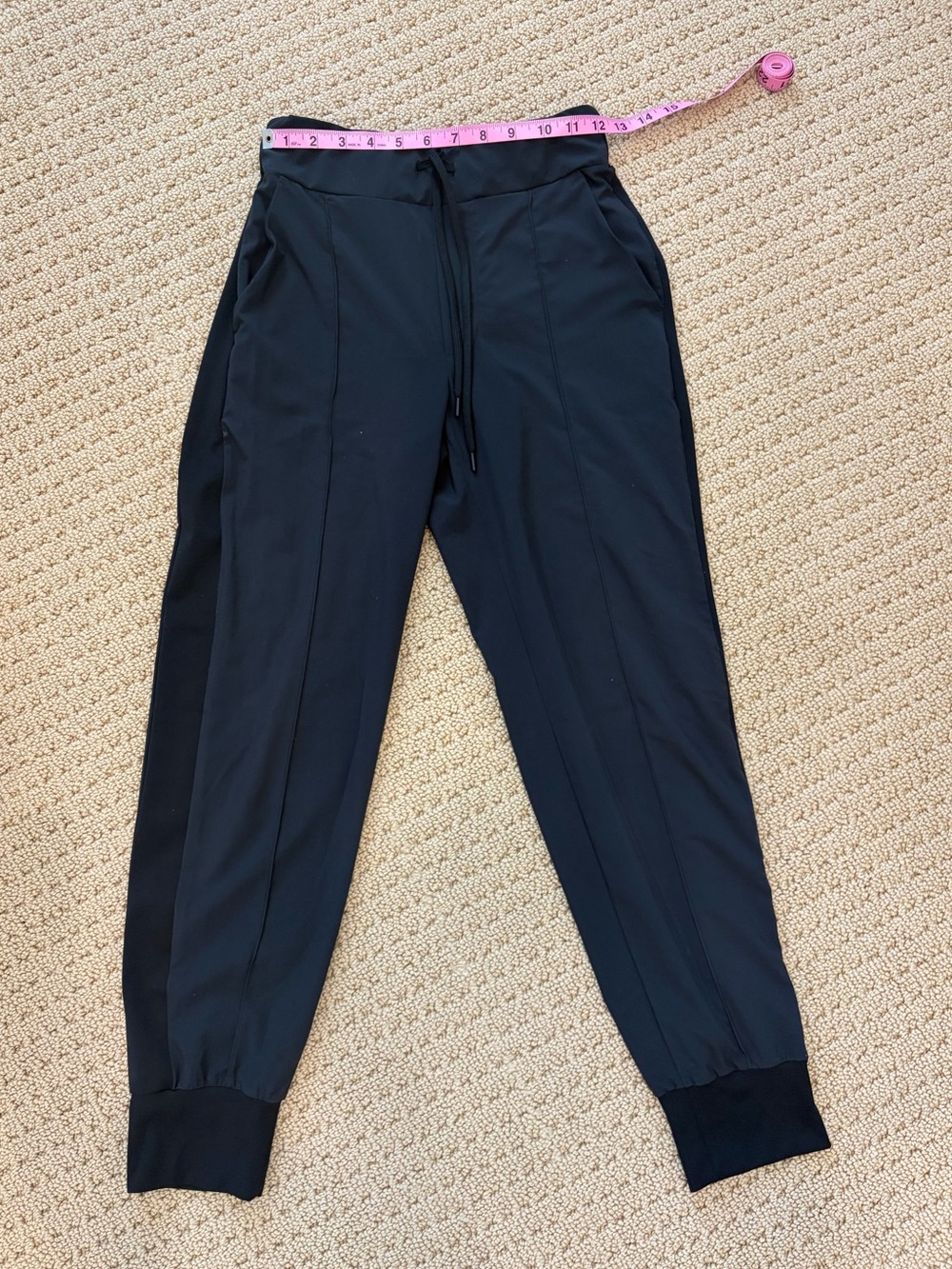 Zella Black Joggers with Drawstring Waist (XS)